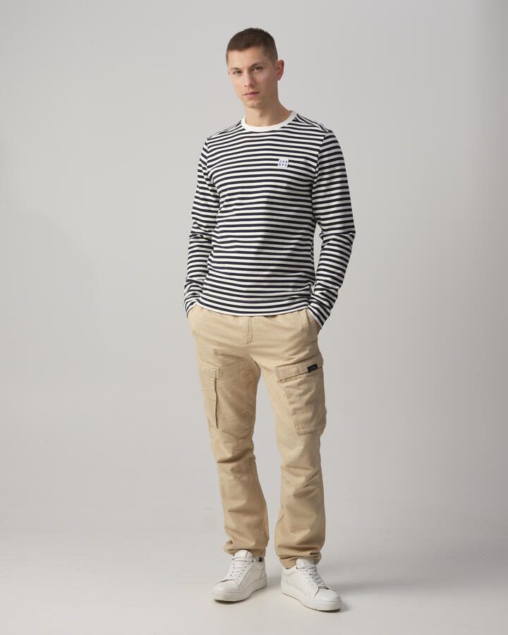 J.C. Rags gestreepte longsleeve Ricky sky captain - Foto 3