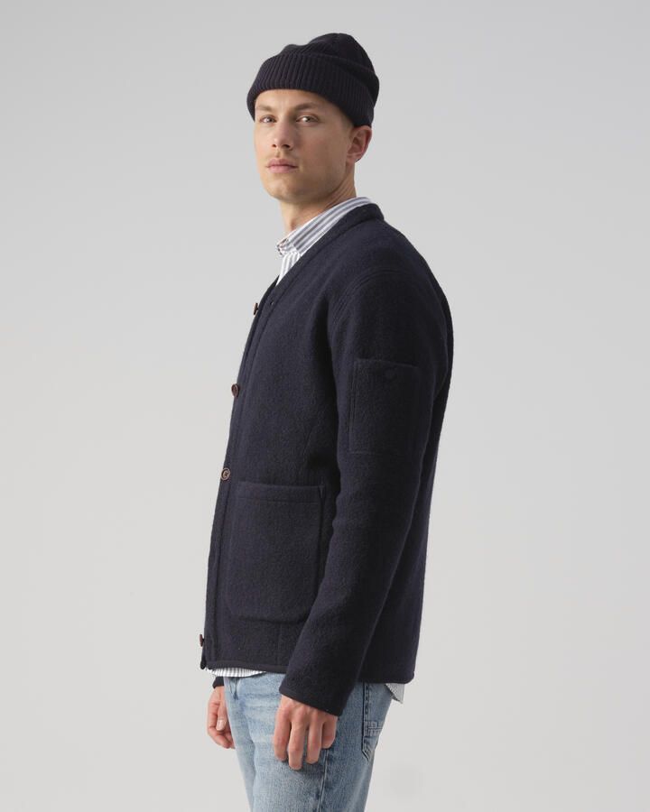 J.C. Rags wollen vest ROSWELL sky captain - Foto 3