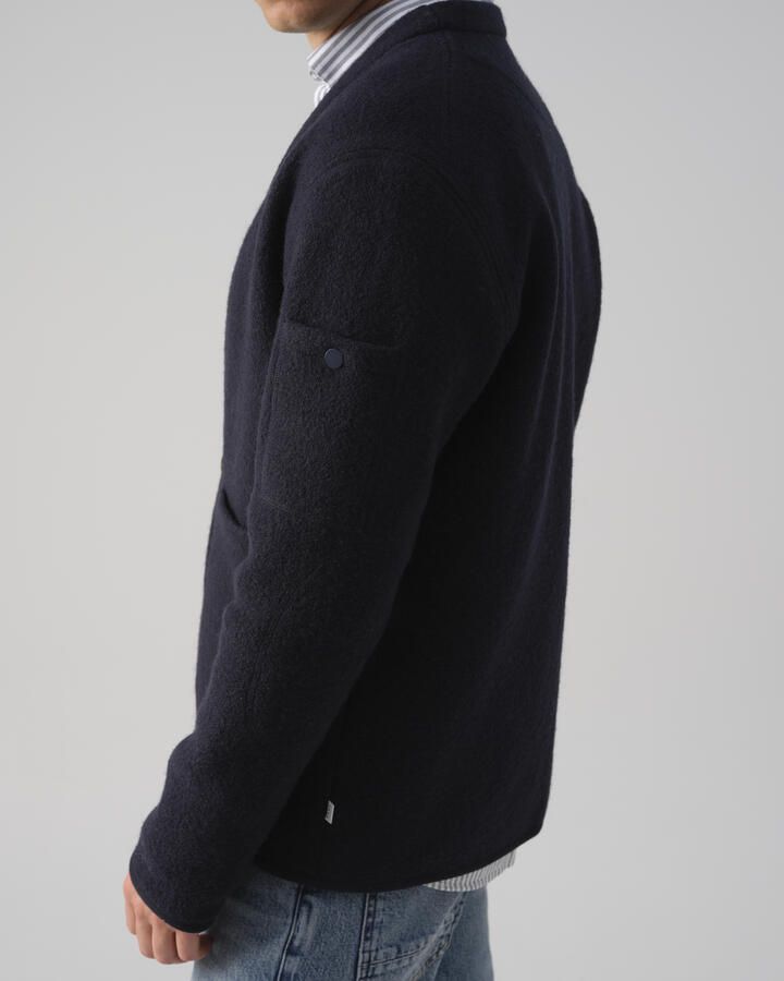 J.C. Rags wollen vest ROSWELL sky captain - Foto 4