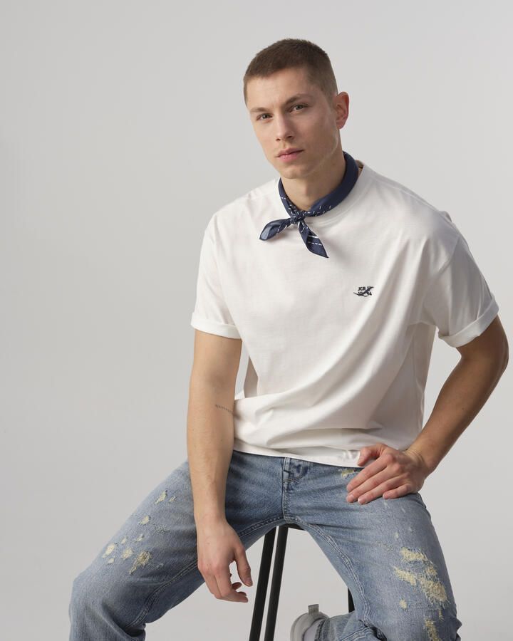 J.C. Rags T-shirt Tom met backprint coconut milk - Foto 3