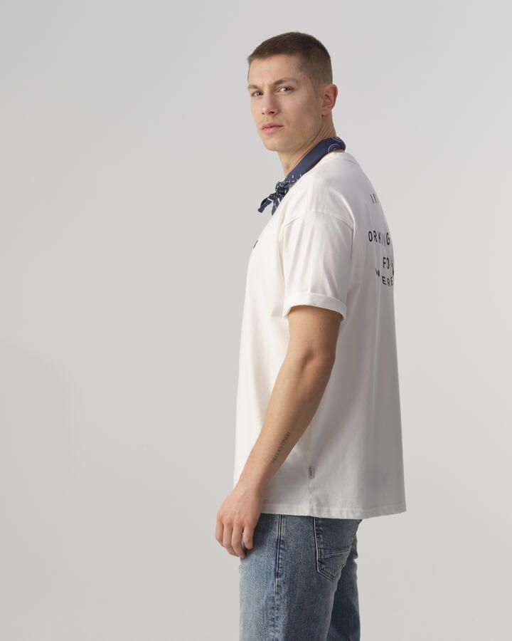 J.C. Rags T-shirt Tom met backprint coconut milk - Foto 5