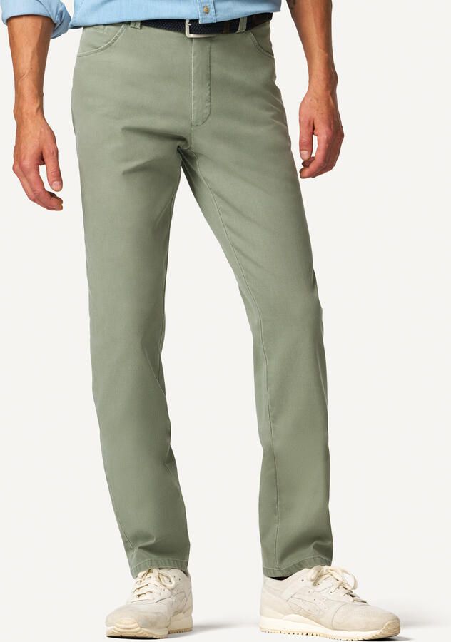 Meyer Chino Broek Dublin Stijl Green Heren - Foto 5