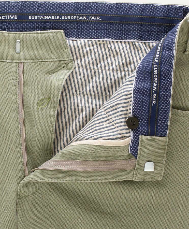 Meyer Chino Broek Dublin Stijl Green Heren