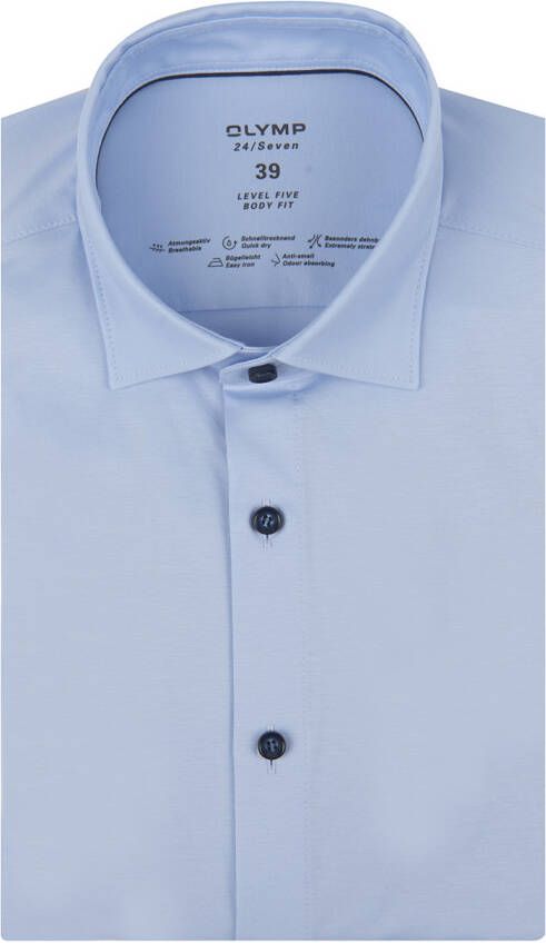 OLYMP Level Five Body fit zakelijk overhemd met kentkraag model 'New York' - Foto 3