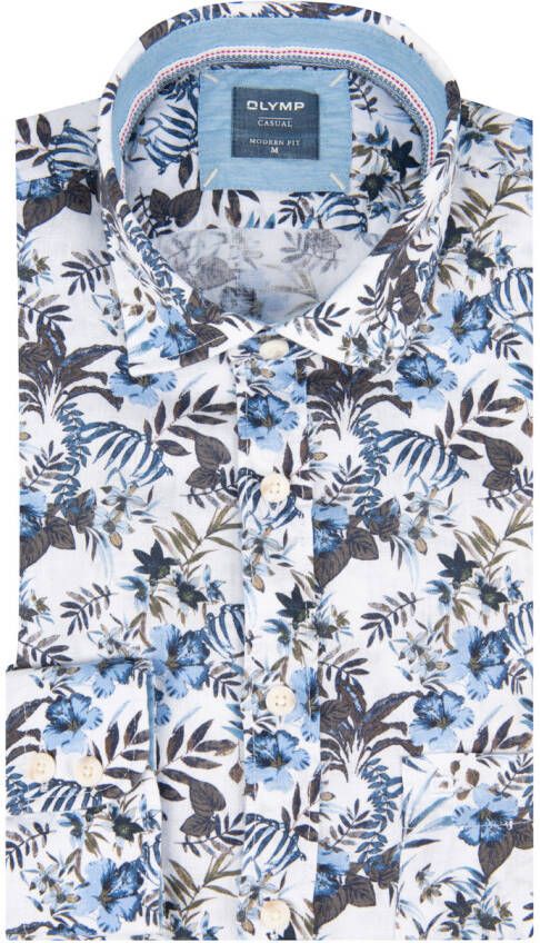 Olymp Casual Modern Fit Casual Heren Overhemd LM