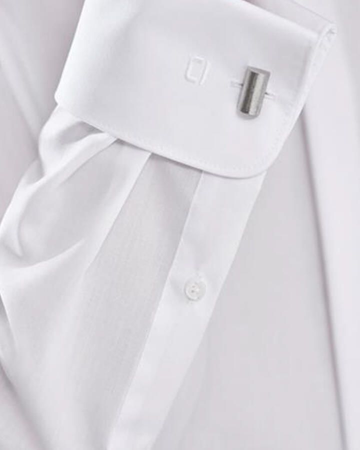 Olymp smoking overhemd Luxor Modern Fit normale fit wit effen katoen - Foto 2