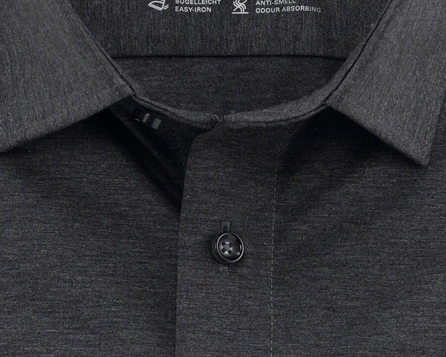 OLYMP Overhemd met lange mouwen Luxor 24 Seven modern fit jersey shirt met geurremmende materiaaleigenschappen - Foto 2