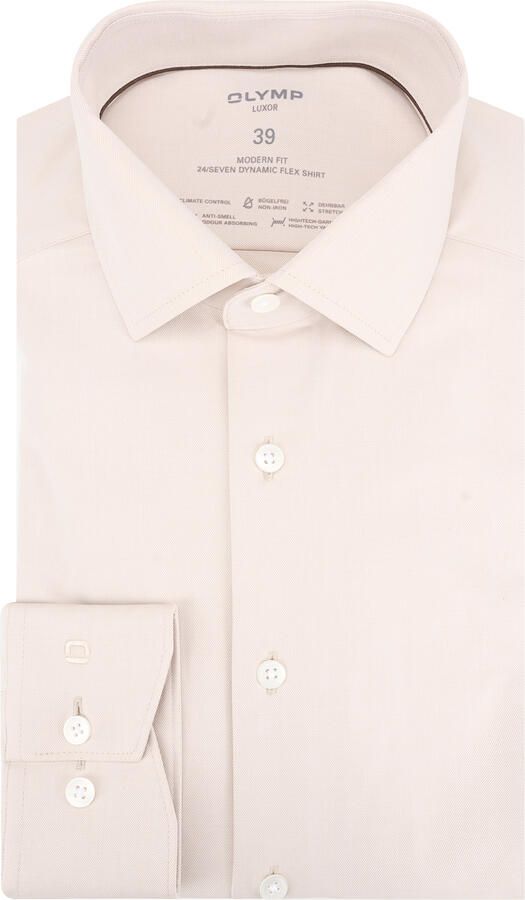 Olymp Modern fit zakelijk overhemd met kentkraag - Foto 2