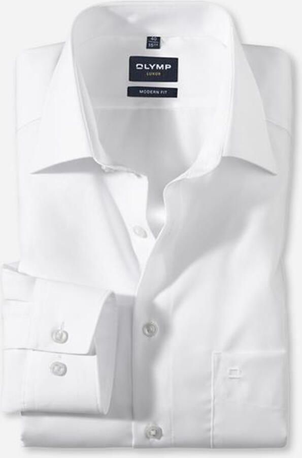 Olymp Regular fit vrijetijdsoverhemd met logostitching model 'New' - Foto 11