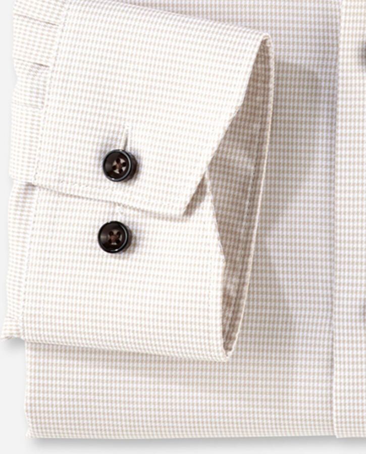 OLYMP Businessoverhemd Luxor modern fit bijzonder fijne licht veranderende weefpatronen