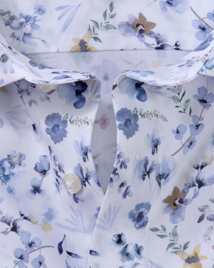 Olymp Regular fit zakelijk overhemd met kentkraag