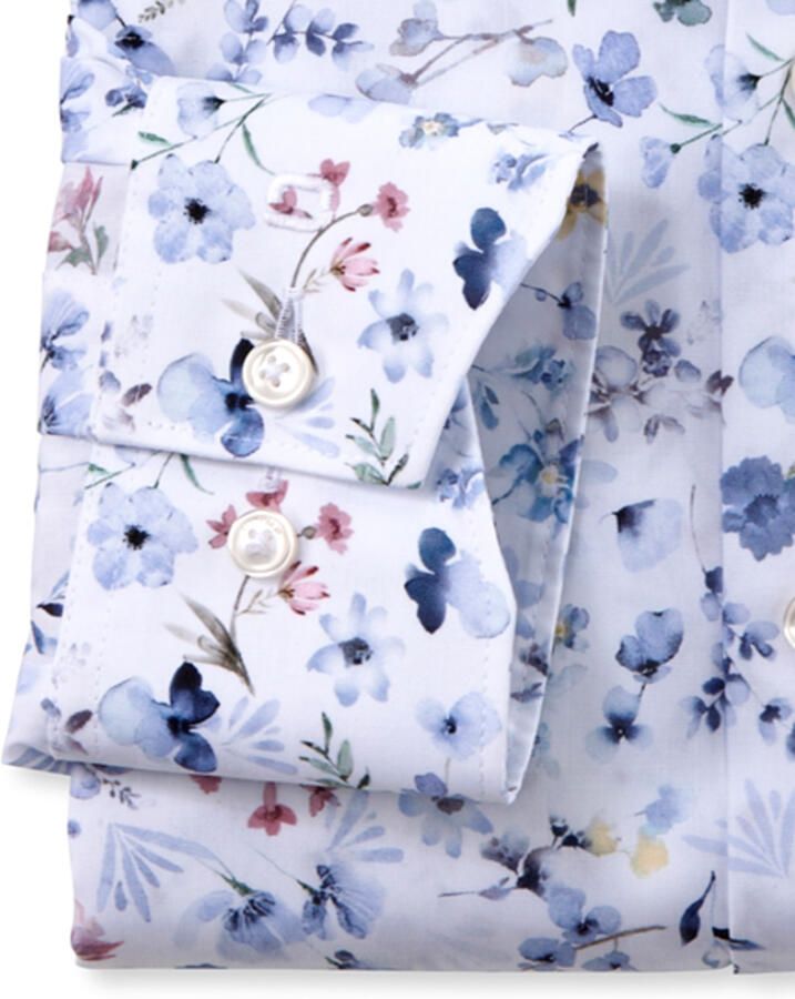 Olymp Regular fit zakelijk overhemd met kentkraag - Foto 2