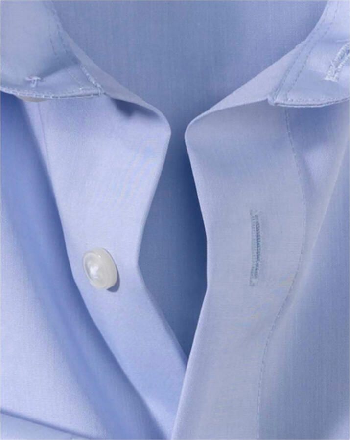 Olymp overhemd lichtblauw basis Luxor modern fit - Foto 4