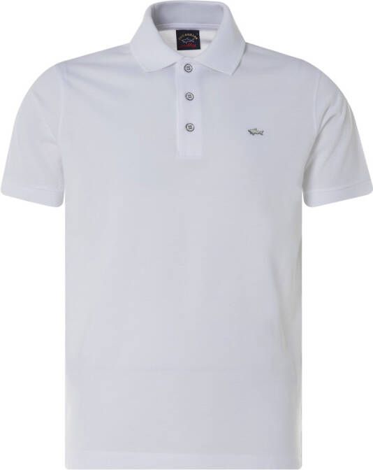 PAUL & SHARK Gebreide poloshirt Wit Heren