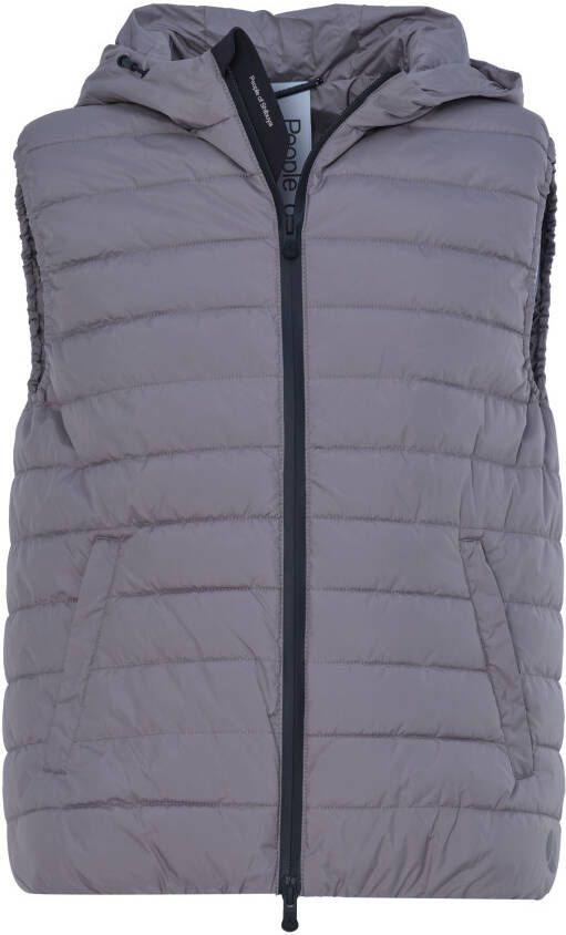 People of Shibuya Gilet en Pm801 22 Grijs Heren