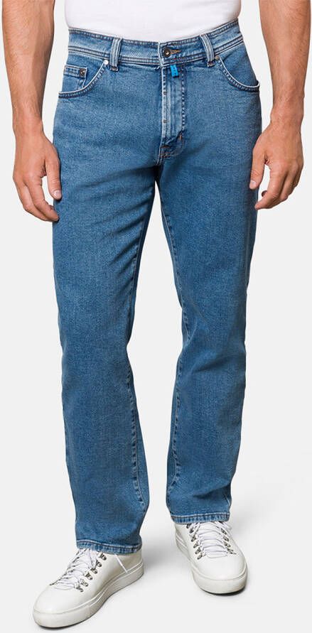 Pierre Cardin Straight fit jeans met biologisch katoen model 'Dijon'