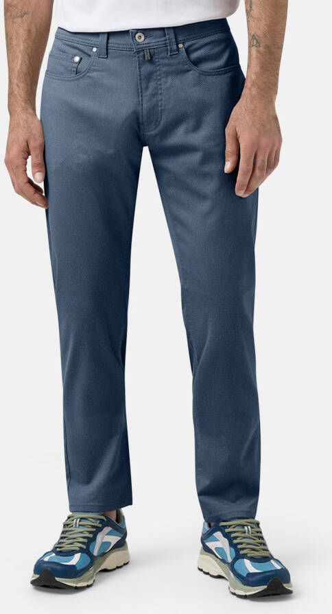 Pierre Cardin Future Flex jeans blauw effen katoen