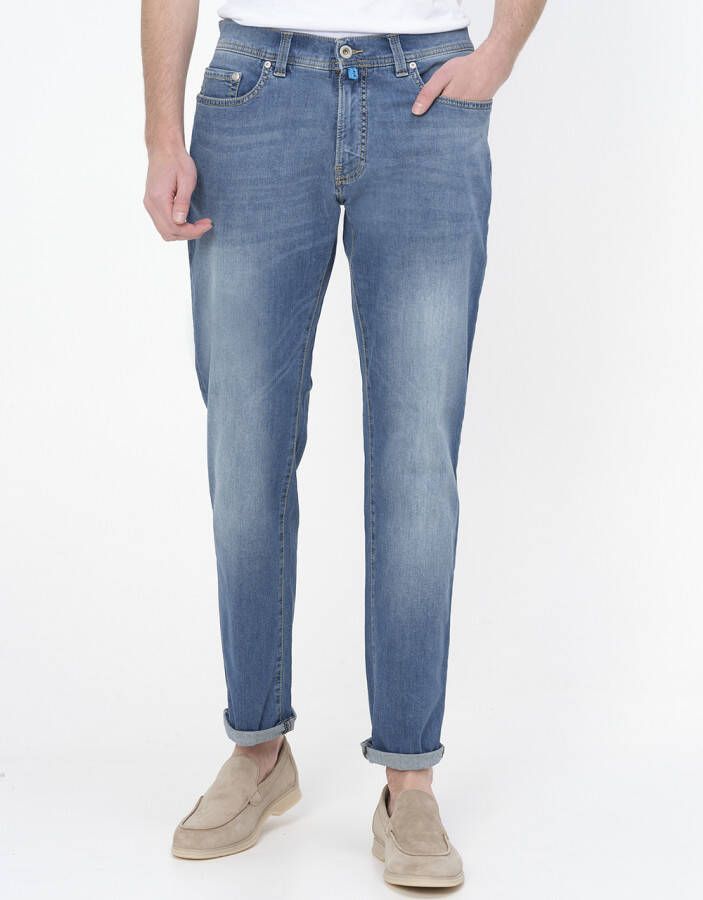 Pierre Cardin 5-Pocket jeans Lyon Tapered lichtblauw
