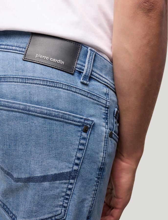 Pierre Cardin Korte jeans met steekzakken model 'Sisteron'