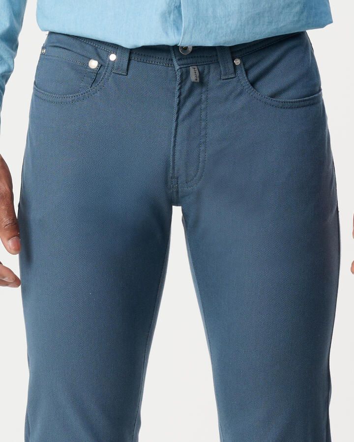 Pierre Cardin Broek Lyon Futureflex Peony Blauw