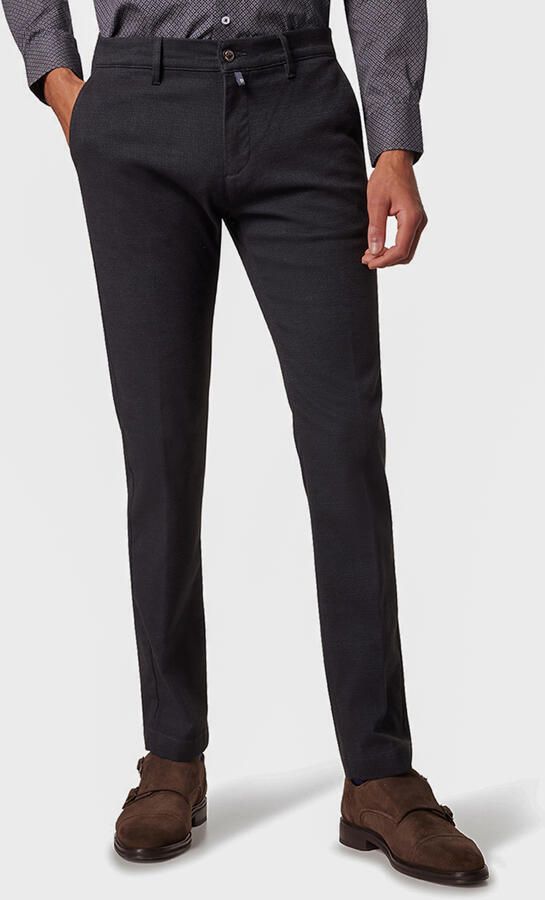 Pierre Cardin Broek Tapered Navy - Foto 4