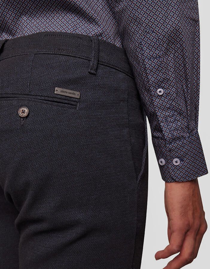 Pierre Cardin Broek Tapered Navy - Foto 2