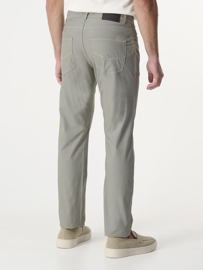 Pierre Cardin Tapered fit chino met structuurmotief model 'Lyon' - Foto 4