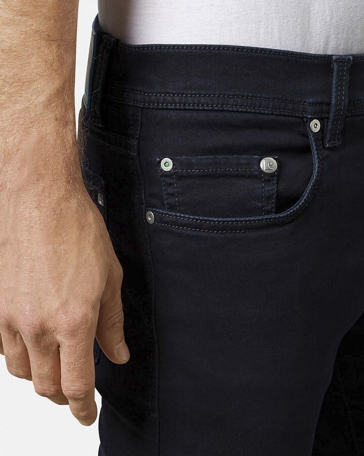 Pierre Cardin Slim fit jeans met hoog stretchgehalte model 'Lyon' 'Futureflex'