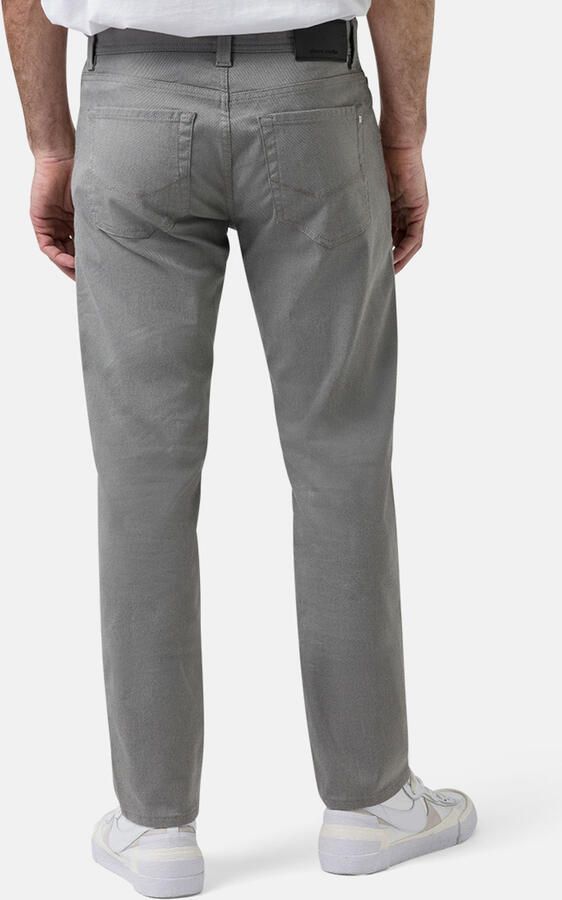 Pierre Cardin Tapered Katoenen Broek met Futureflex Technologie Gray Heren - Foto 3