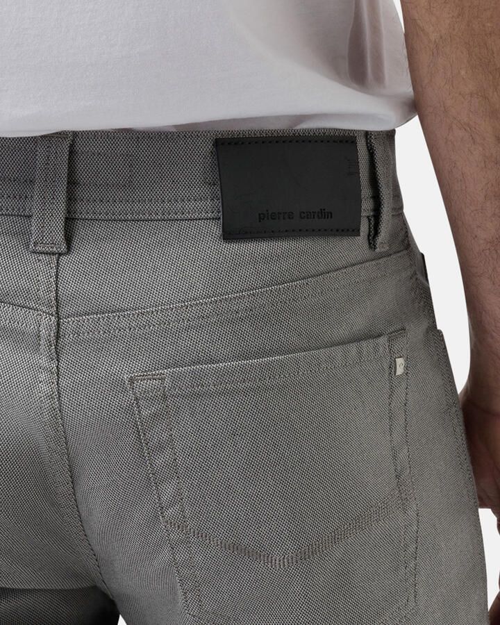 Pierre Cardin Tapered Katoenen Broek met Futureflex Technologie Gray Heren - Foto 2