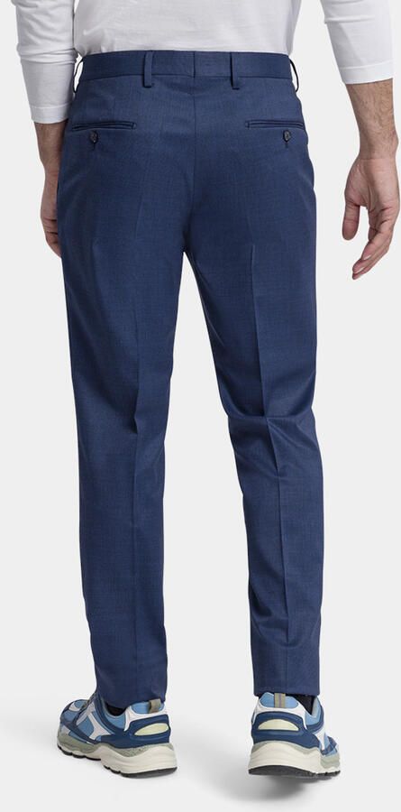 Pierre Cardin Slim fit stoffen broek met scheerwol - Foto 3