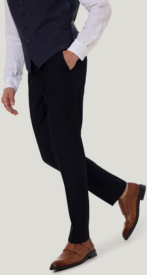 Pierre Cardin Stoffen broek met bandplooien model 'Ryan' - Foto 2