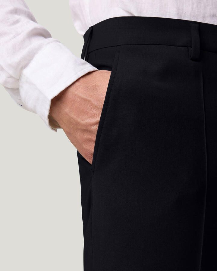 Pierre Cardin Stoffen broek met bandplooien model 'Ryan'