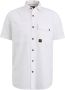 PME Legend Witte Casual Overhemd Short Sleeve Shirt Ctn Linen Cargo Walker - Thumbnail 3