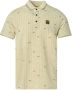 PME Legend Gebroken Wit Polo Short Sleeve Polo Fine Pique All Over Print - Thumbnail 9
