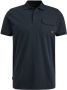 PME LEGEND Heren Polo's & T-shirts Short Sleeve Polo Stretch Jersey Blauw - Thumbnail 3