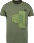 PME Legend Groene T shirt Short Sleeve R neck Single Jersey - Thumbnail 2