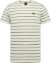PME Legend Gebroken Wit T-shirt Short Sleeve R-neck Space Yd Striped Jersey - Thumbnail 3