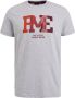 PME Legend regular fit T-shirt met logo lichtgrijs - Thumbnail 3