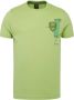 PME Legend Groene T-shirt Short Sleeve R-neck Single Jersey - Thumbnail 2