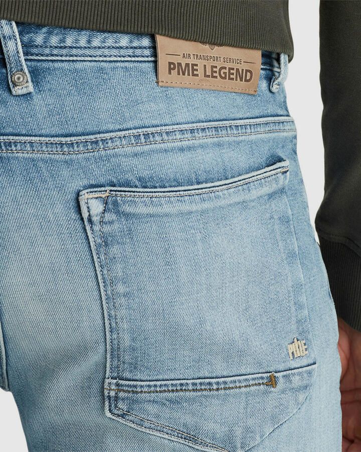 PME Legend CARIOR tapered jeans mid blue denim - Foto 6