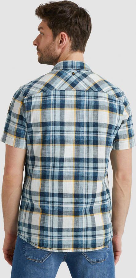PME Legend geruit regular fit overhemd 590 - Foto 7