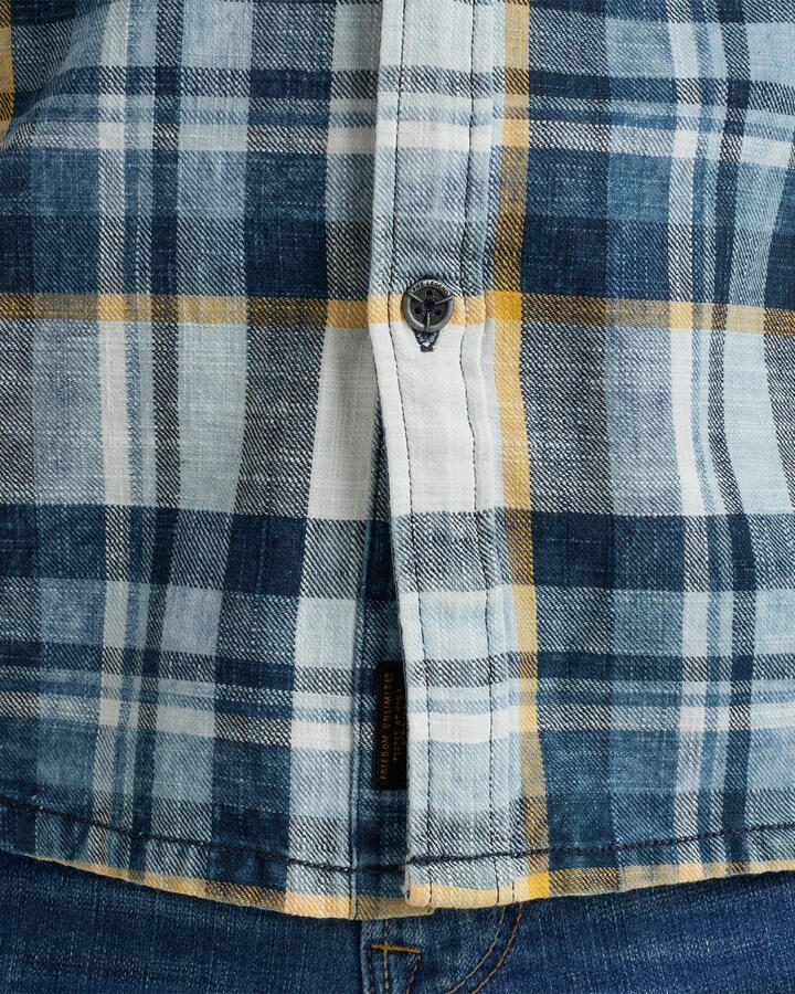 PME Legend geruit regular fit overhemd 590 - Foto 5