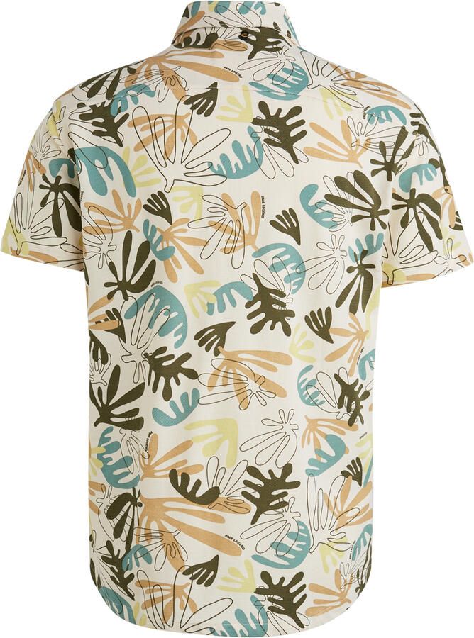 PME Legend Kort overhemd met trendy print Multicolor Heren