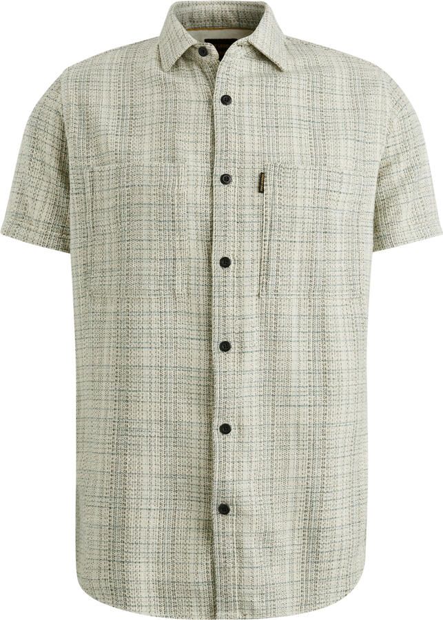 PME Legend Kortemouw Overhemd Multi-Color Ontwerp Beige Heren - Foto 2