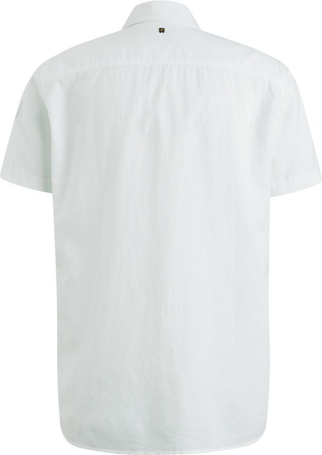 PME LEGEND Heren Overhemden Short Sleeve Shirt Ctn linen Ecru - Foto 3