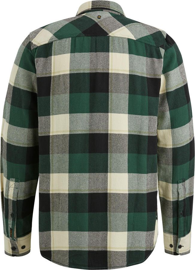 PME Legend Regular fit vrijetijdsoverhemd met borstzak - Foto 5