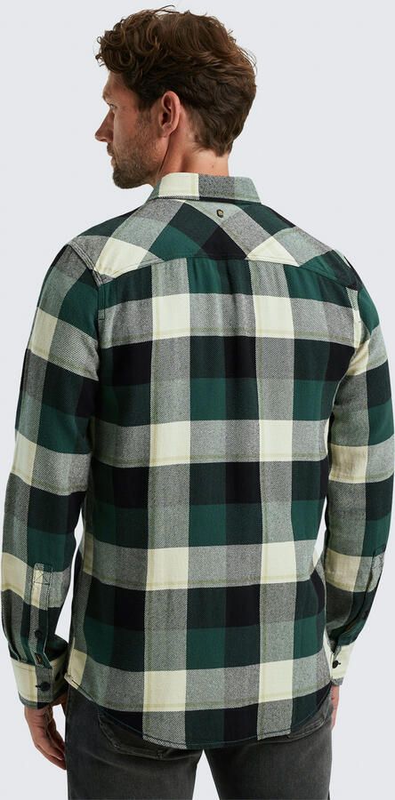 PME Legend Regular fit vrijetijdsoverhemd met borstzak - Foto 3