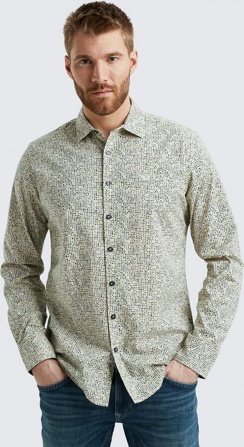 PME Legend Gedrukt lang mouw poplin overhemd Multicolor Heren - Foto 4