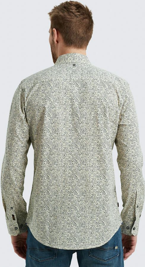 PME Legend Gedrukt lang mouw poplin overhemd Multicolor Heren - Foto 5